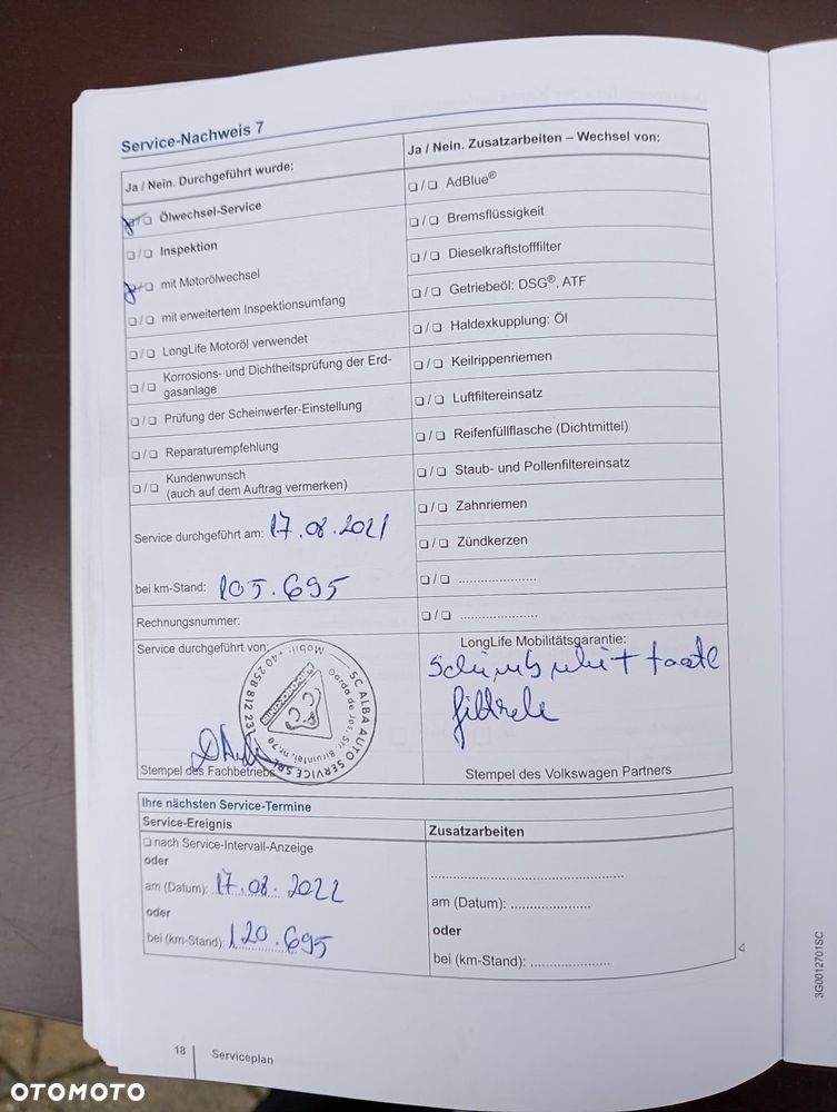 Volkswagen Touran 2.0 TDI SCR (BlueMotion Technology) DSG Comfortline - 32