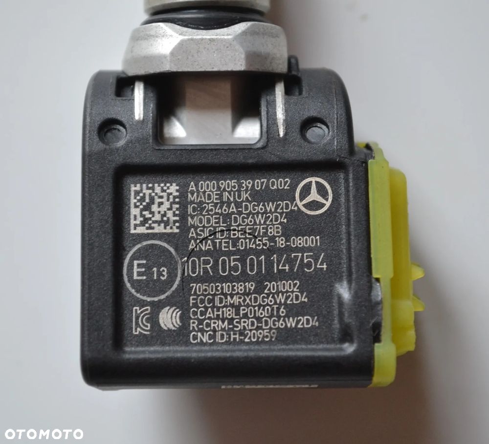 CZUJNIKI CIŚNIENIA TPMS MERCEDES 176 246 204 205 117 212 222 GLC GLE C-158 - 6