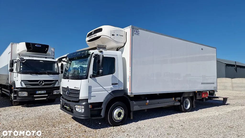 Mercedes-Benz Atego 1221 chłodnia 6.60, klima, poduszki - 1