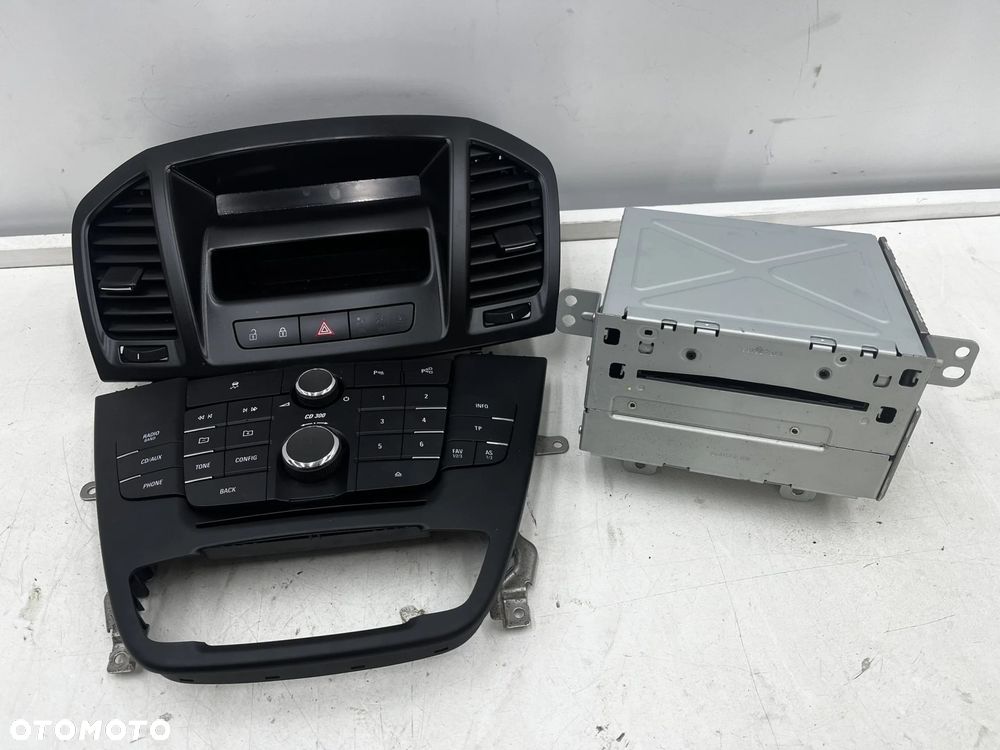 Radio Opel Insignia A tuner CD 300 fabryczny czytnik panel wyświetlacz - 1