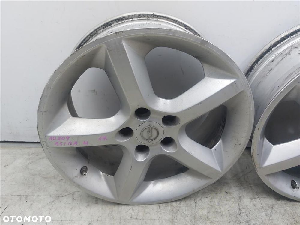 Alufelgi FELGI ALUMINIOWE Opel Astra H III ZAFIRA 17" 5X110  CZUJNIKI - 13