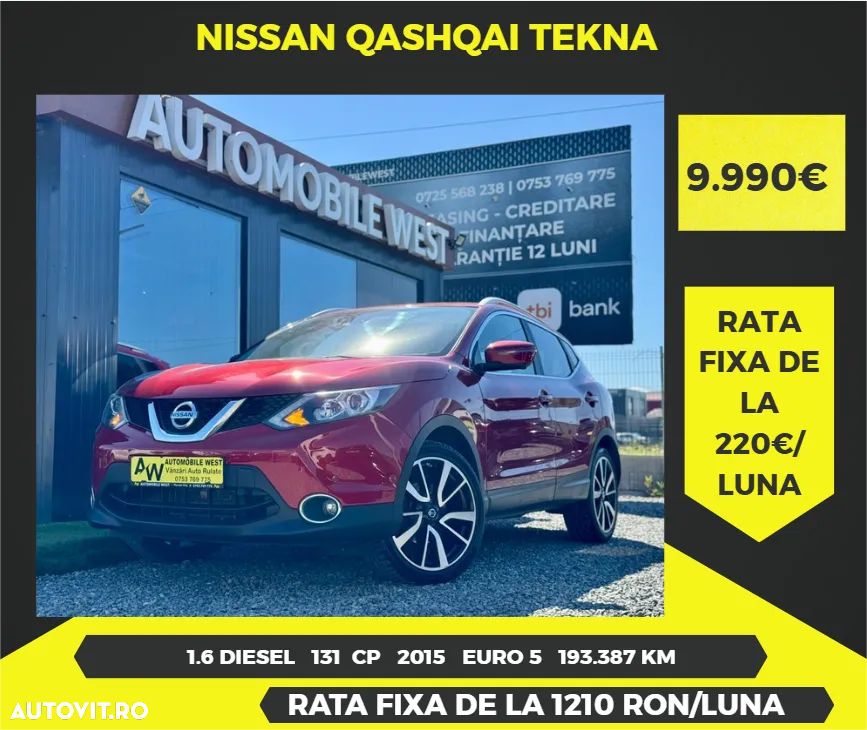 Nissan Qashqai 1.6 DCI Start/Stop X-TRONIC Tekna - 2
