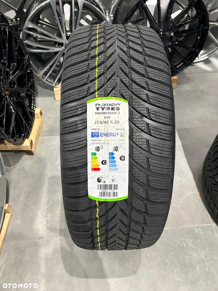 Oryginalne koła zimowe 20 5x112 ET39 Audi Q5 FY GU 255/45R20 Nokian - 8