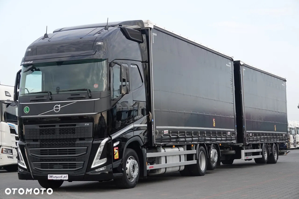 Volvo FH 500 / I-SAVE / XL / ZESTAW TANDEM PRZEJAZDOWY 120 M3 / 2023 / KLIMATYZACJA POSTOJOWA / ZAWIESIE DOKI DO WÓZKA / PO ZŁOTYM KONTRAKCIE SERWISOWYM