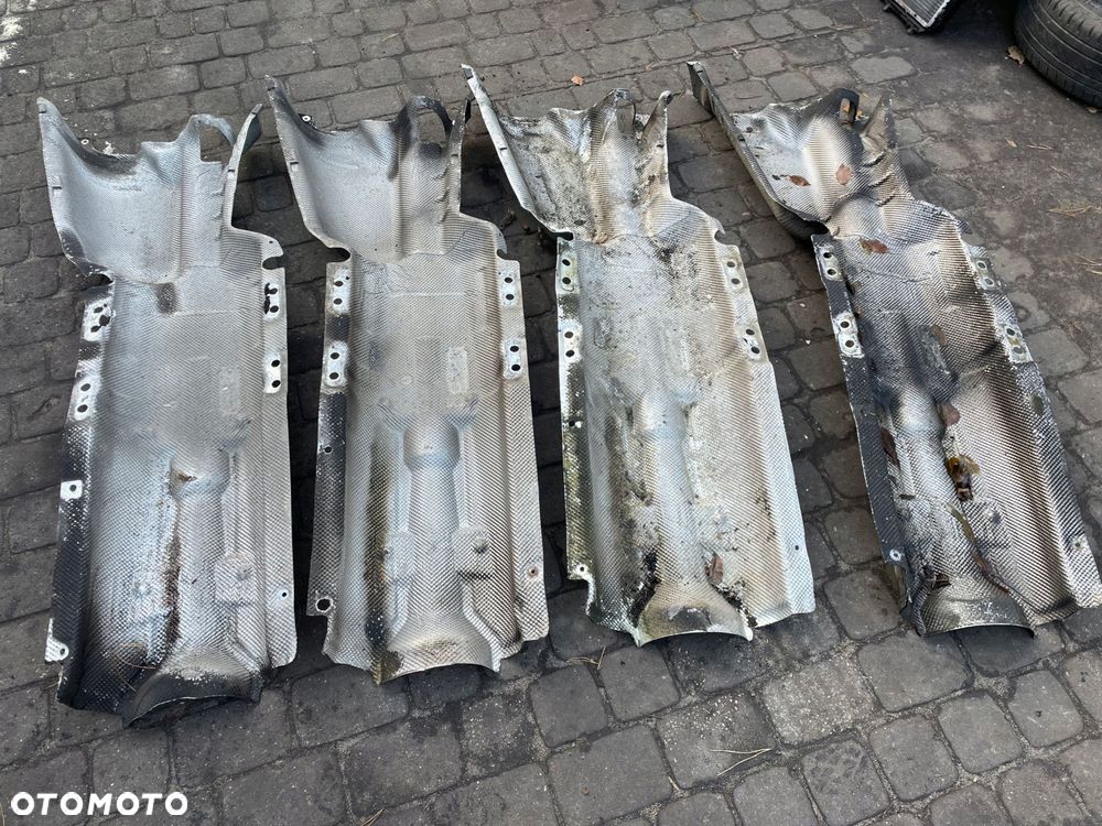 osłona termiczna wydechu bmw e46 - 1