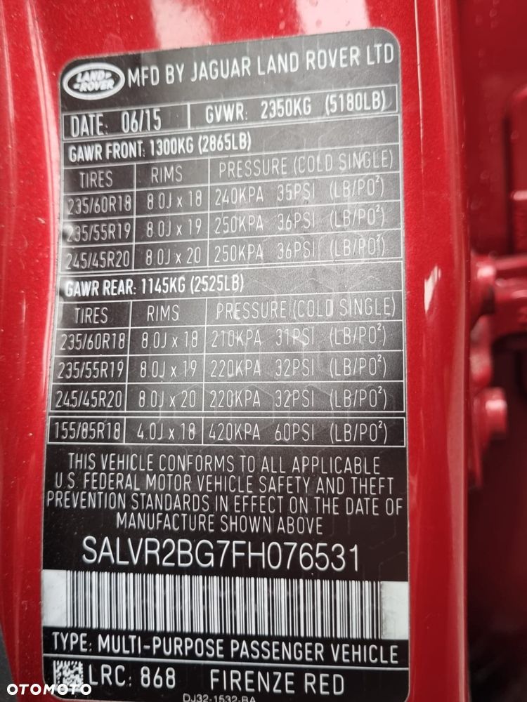 Land Rover Range Rover Evoque 2.0Si4 HSE - 15