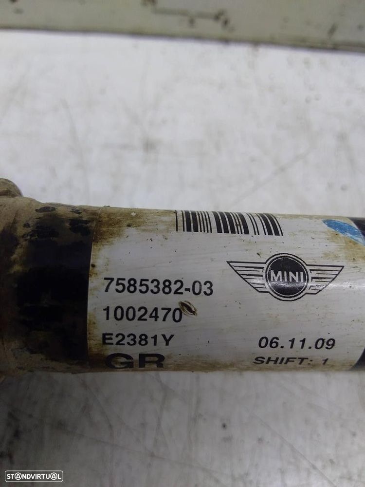 TRANSMISSÃO FRONTAL DIREITA MINI MINI CLUBMAN 2009 -758538203 - 4