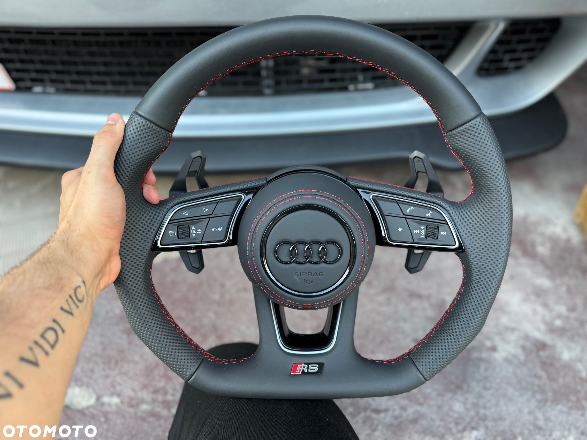 Kierownica Audi A3/S3/RS3 8V łopatki/multifunkcja - 4