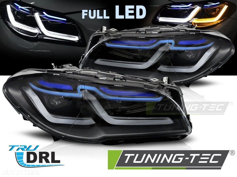 Faruri Full Led cu DRL / BMW F10 / BMW F11 - 1