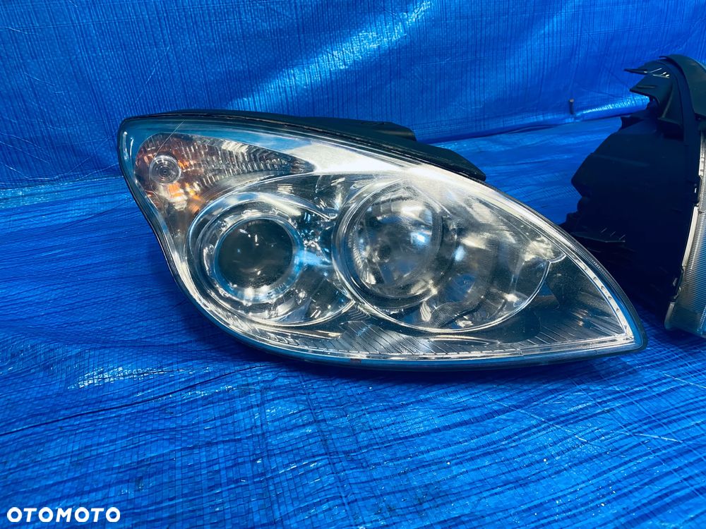 REFLEKTOR LAMPA LEWA PRAWA LEWY PRAWY PRZÓD PRZEDNIA HYUNDAI I30 07-12R ; 92101 ; 92102 ; 92101-2LXXX ; 92102-2LXXX ORYGINAŁ EUROPA - 9