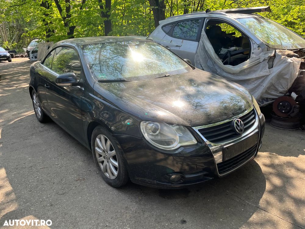 Bara fata completa VW Volkswagen EOS cabrio negru 2006 - 4