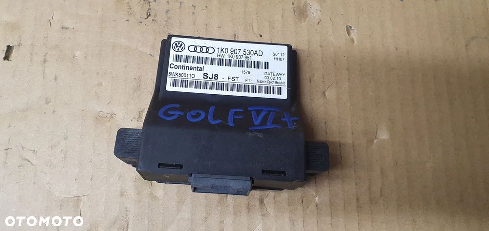 Moduł sterownik Gateway VW Golf VI 6 Plus 1K0907530AD 1K0907530AD - 1