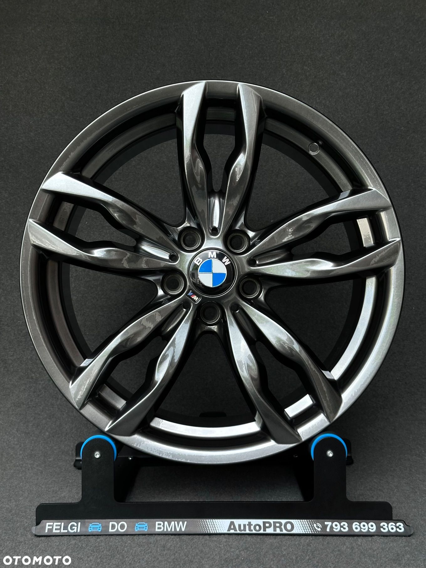 ORYGINALNE FELGI do BMW 20” Styling434 5x120 ciemny grafit - 1
