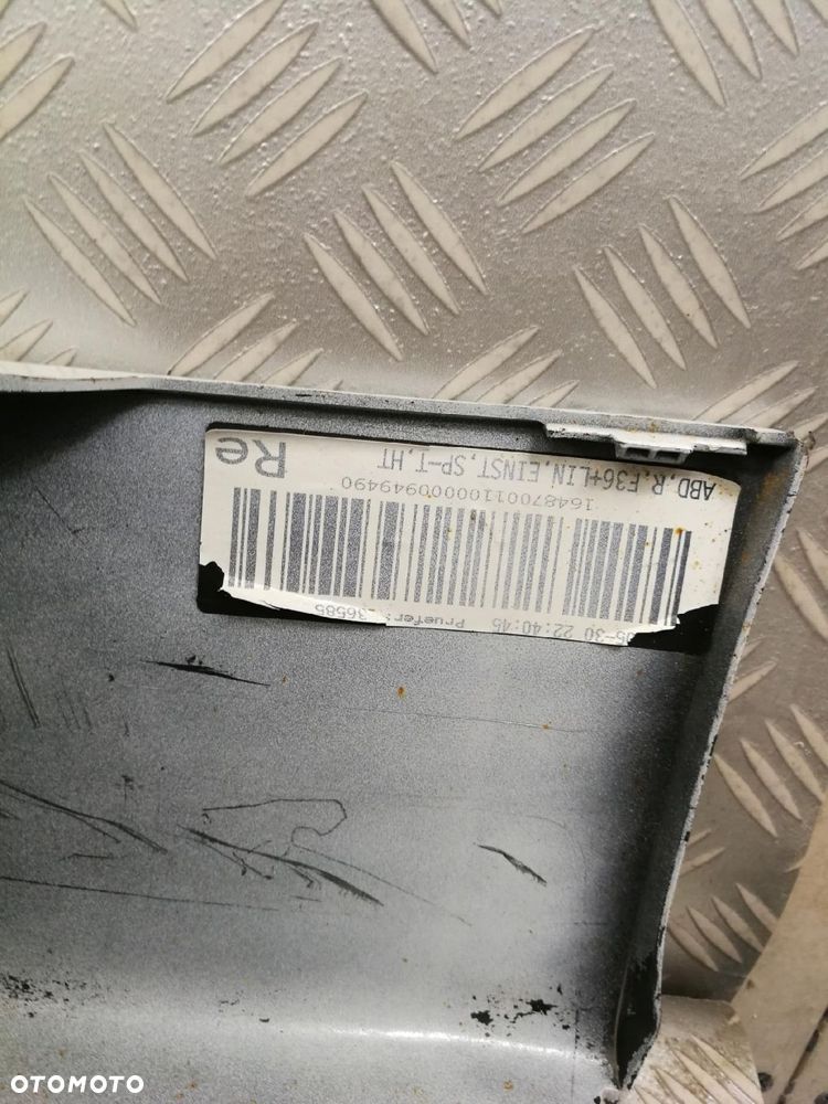 7314640 listwa progowa nakładka prawa próg prawy BMW F36 4 MINERAWE WHITE - 11