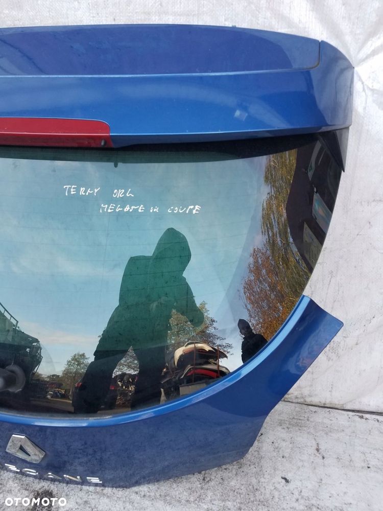 KLAPA BAGAŻNIKA TYŁ RENAULT MEGANE III COUPE KOD TERNA - 9