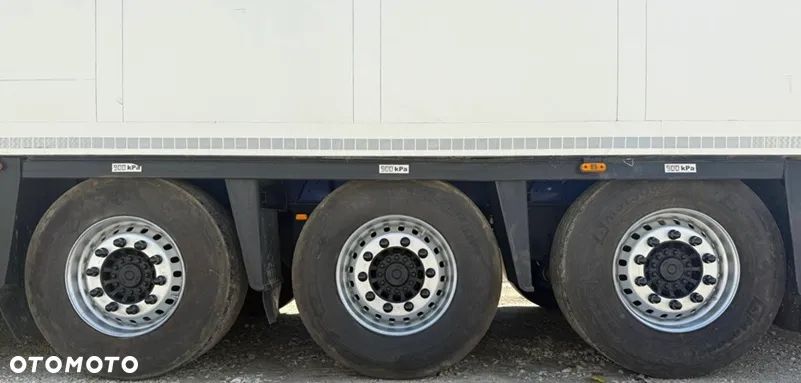 Schmitz Cargobull DOPPELSTOCK AGREGAT THERMO KING SL-200e EL.+DI. PRZEGRODA KOSZ PALETOWY OSIE SAF OŚ PODNOSZONA WAGA: 9291kg 2008 - 7