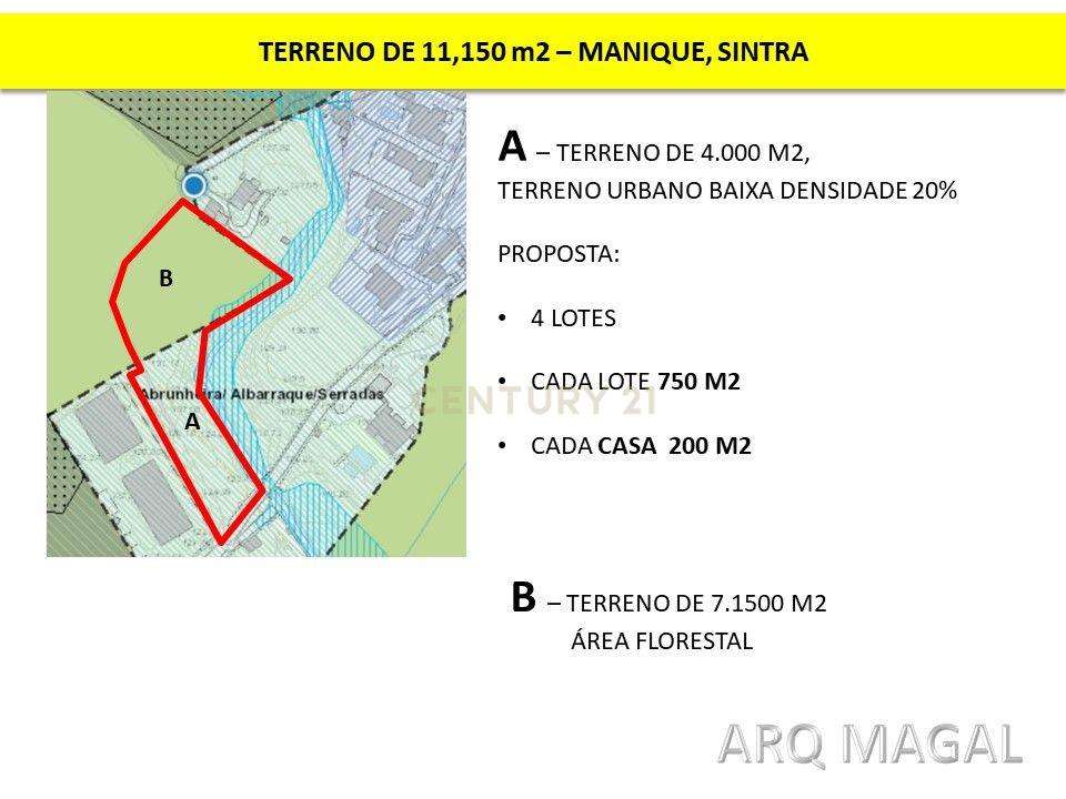 Terreno Misto em Manique de Cima - 11.150m2 -  Sintra - Grande imagem: 3/7