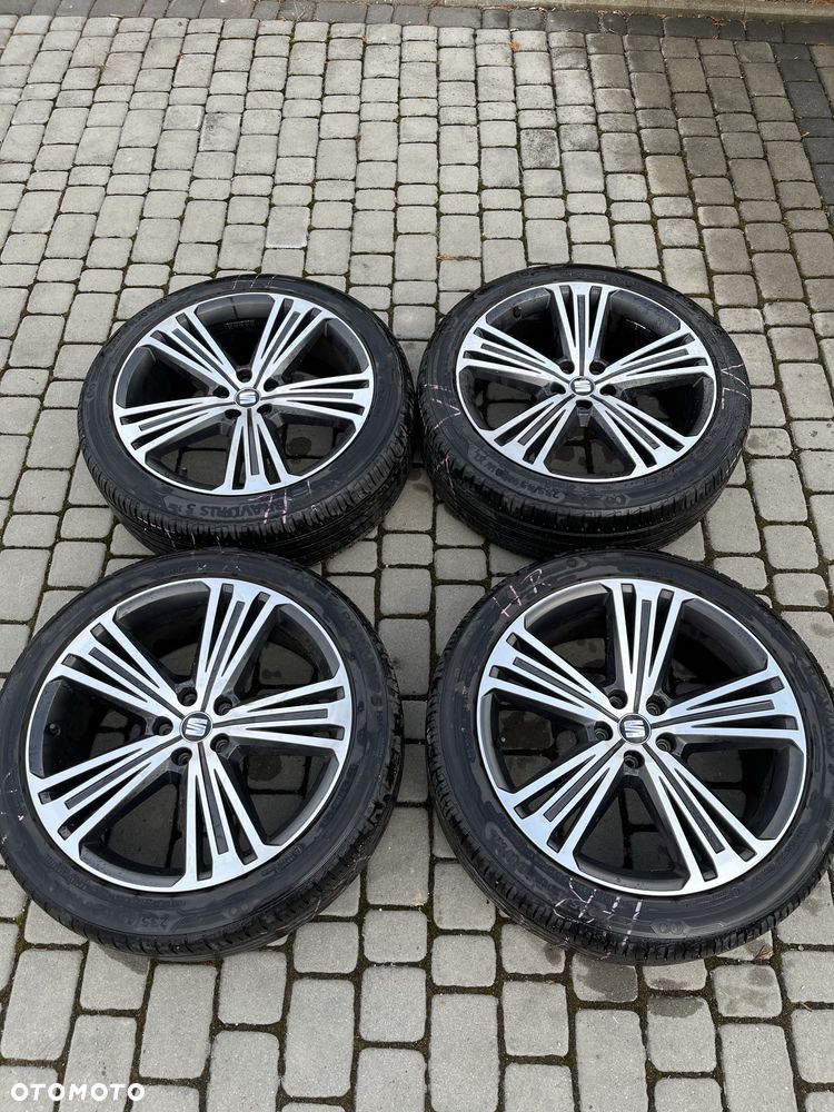 Alufelgi 5x112 20 cali Seat Tarraco Vw Tiguan opony lato 235/45/20 - 6