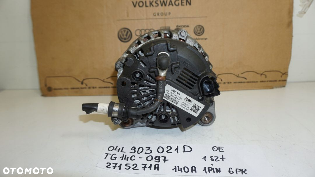 ALTERNATOR VW TOURAN TIGUAN ARTEON 2.0 TDI - 2