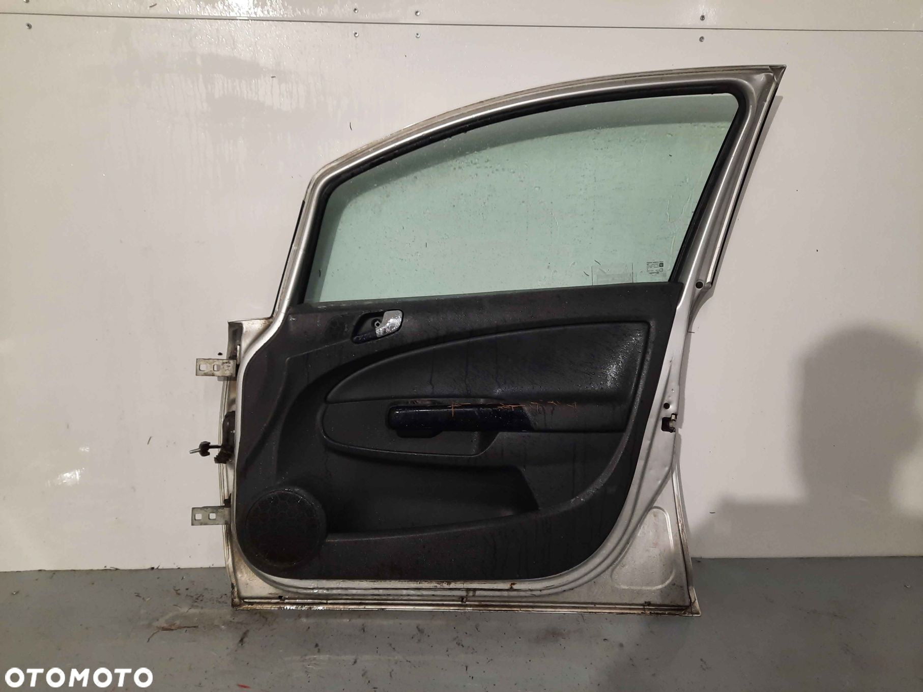 } DRZWI PRZÓD PRZEDNIE PRAWE OPEL CORSA D LIFT FL Z157 SREBRNE 5D 5 DRZWI HB - 7