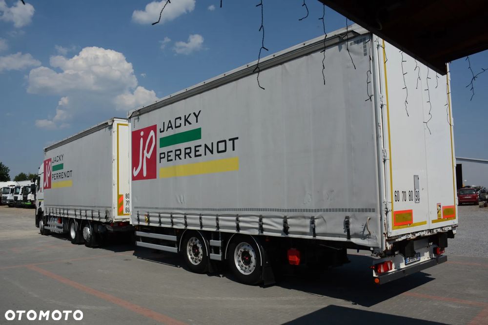 Renault T 480 / 2017r / Tandem / Przejazdowy / Niski przebieg / Skrętna oś / Klima postojowa / FRUEHAUF - 12