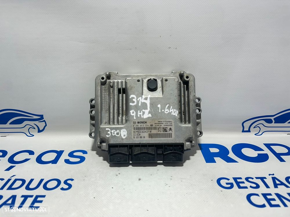 .Centralina Motor Bosch Original PSA Peugeot Citroen 1.6 HDi 9666986680 0281013334 2006 - 2017 - 1