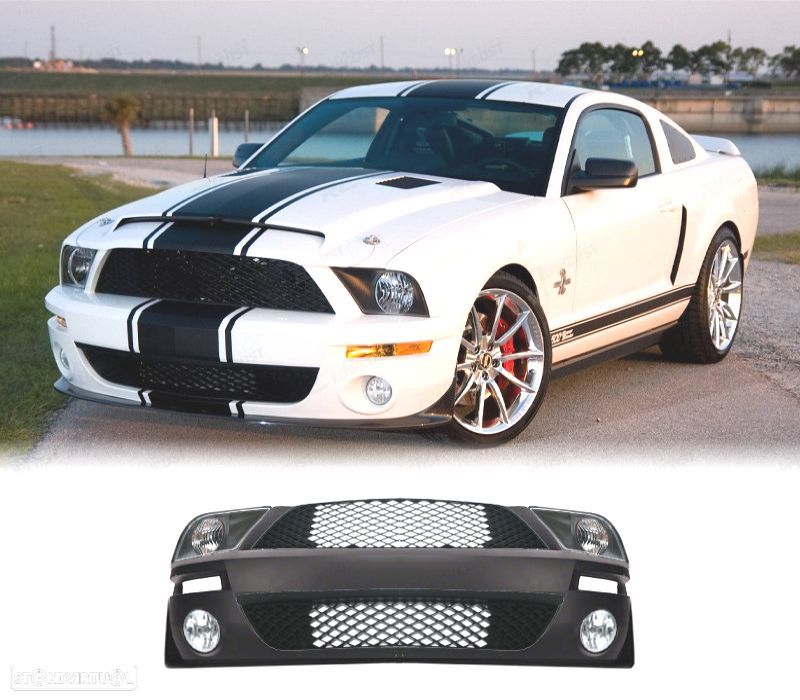 PARA-CHOQUES FRONTAL FORD MUSTANG 05-09 LOOK GT500 - 1