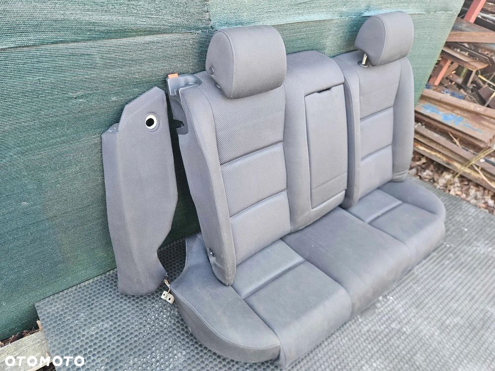 Fotele Fotel Kanapa Składana Welur Czarny Soul Podłokietnik Audi A4 B6 B7 Sedan Kombi Komplet - 31