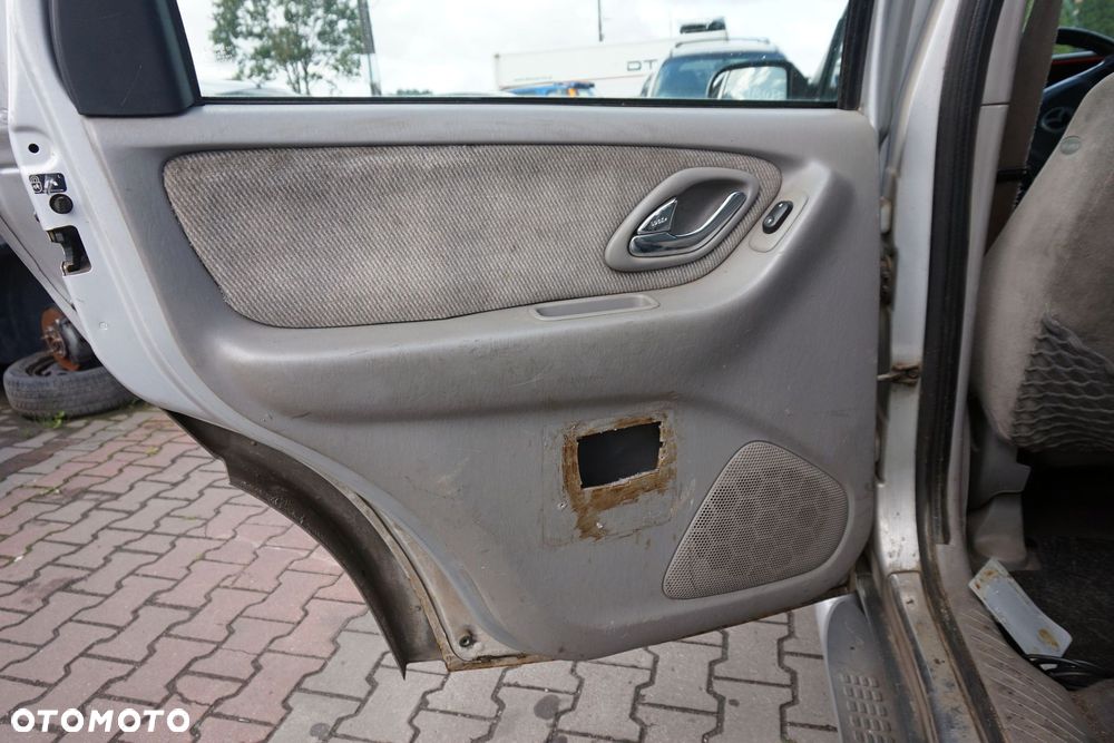 DRZWI TYLNE LEWE TRIBUTE I EP 26A  SREBRNY MAZDA 2000-2008 - 10