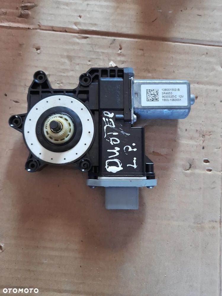 Silniczek podnoszenia szyby lewy przedni przód Dacia Duster I lift 128001502-B - 1