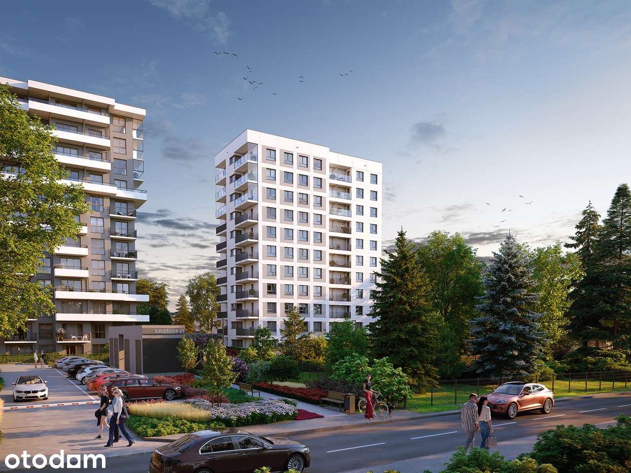 2-pokojowe mieszkanie 44m2 + loggia Bezpośrednio