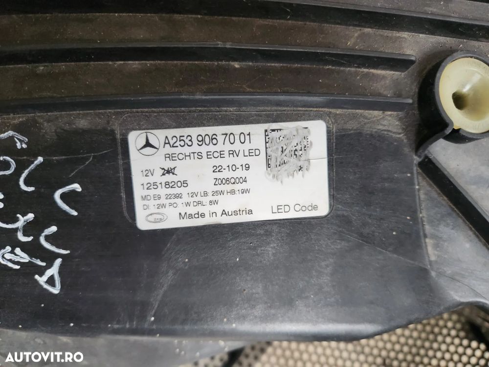 Faruri Far Stanga Dreapta Full Led Mercedes GLC W253 X253 Facelift Complete An 2019-2020-2021-2022 - 12