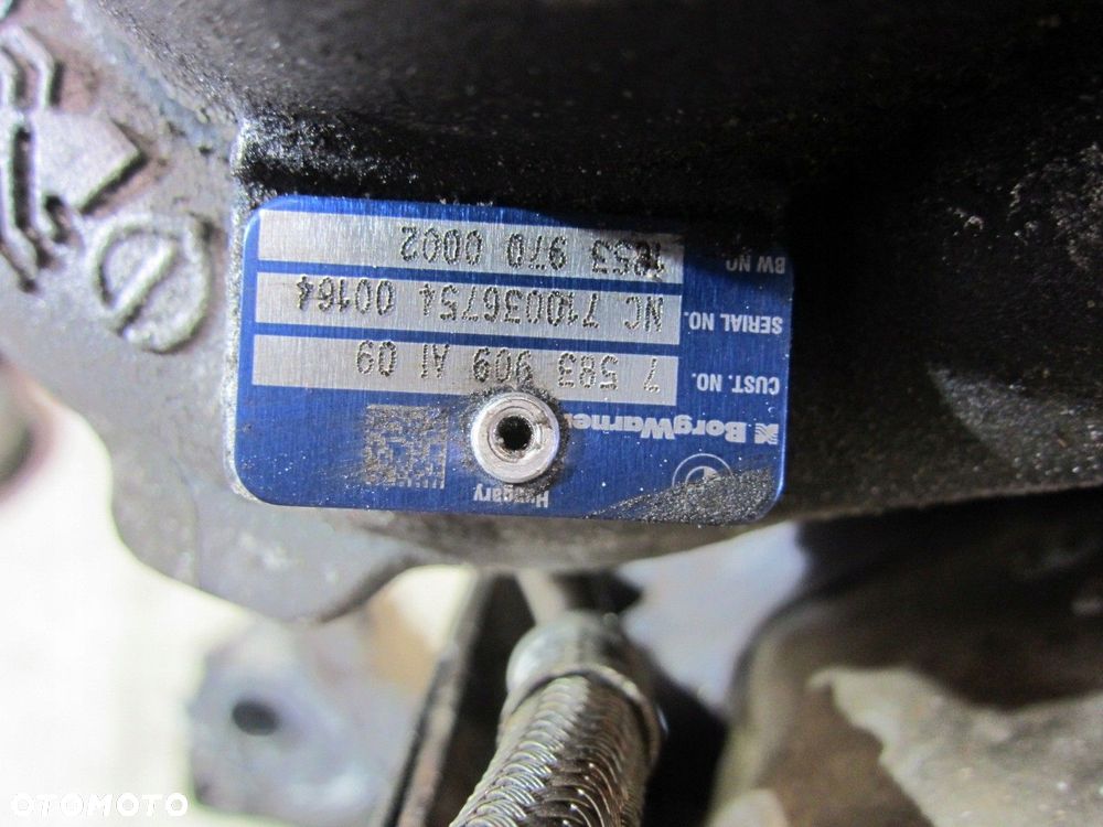 BMW X3 F25 TURBOSPRĘŻARKA TURBINA N55 7583909 - 4