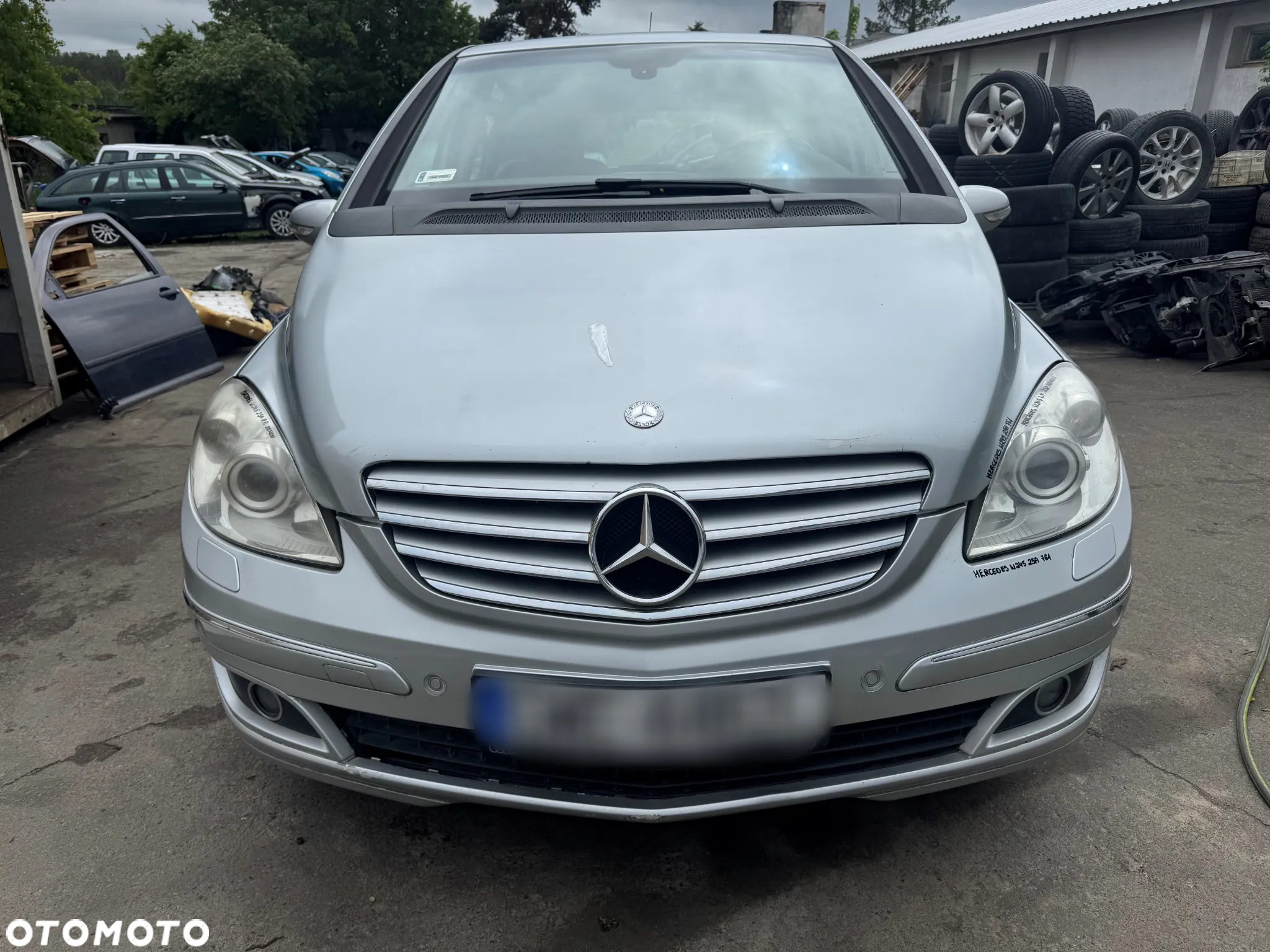 MERCEDES BENZ W245 2005 2.0 8V 136KM SREBRNY NA CZĘŚCI - 2