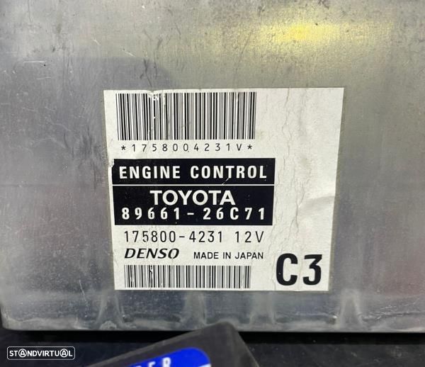 Conjunto Centralina Motor + Ignição Toyota Hiace Iv Camião De Platafor - 2