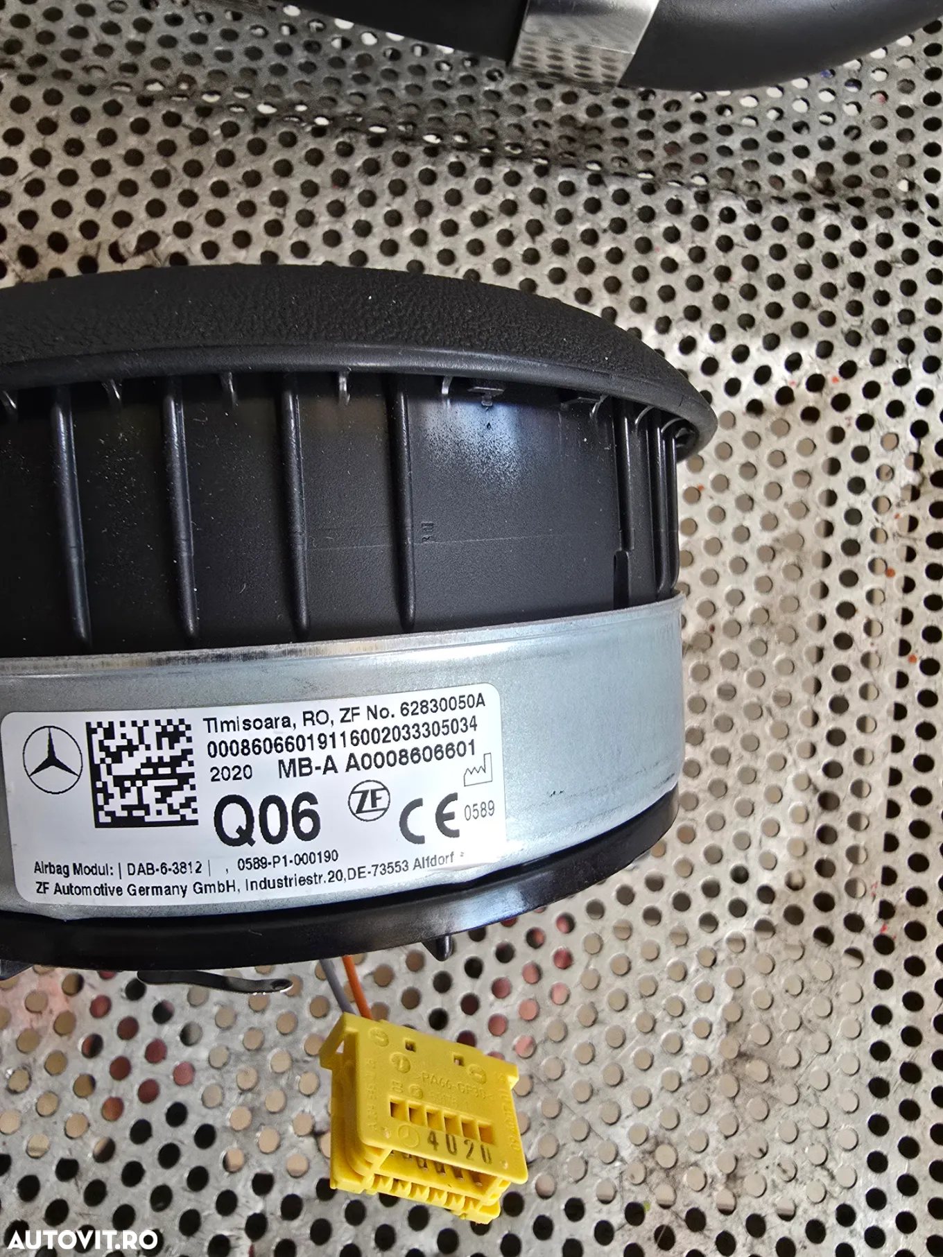 Volan Complet Cu Airbag Mercedes AMG Cu Padele Impecabil C/E Class W205 W213 Gle Cla Cls Glc - 13