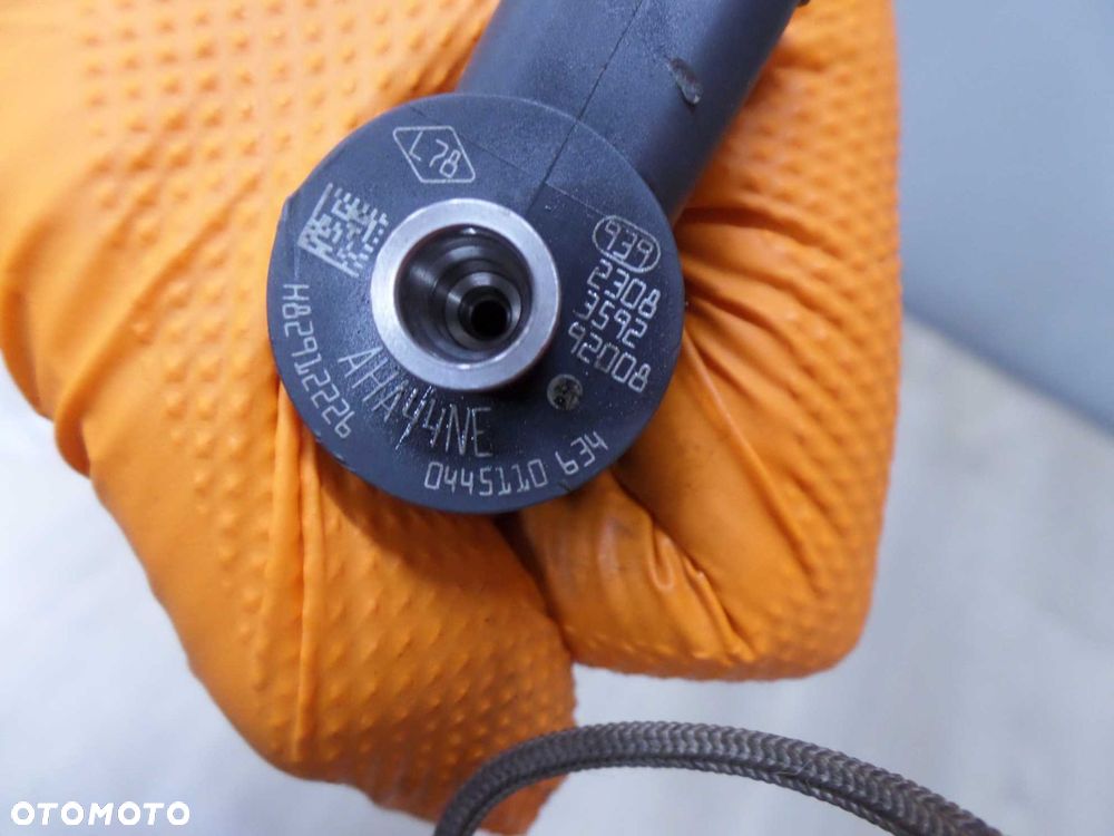 RENAULT MASTER MOVANO 2.3 DCI WTRYSK WTRYSKIWACZ 0445110634 82912226 - 4