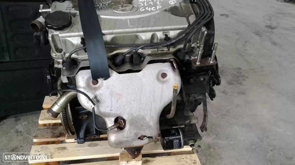 MOTOR COMPLETO MITSUBISHI SANTAMO 1998 -G4CP - 4
