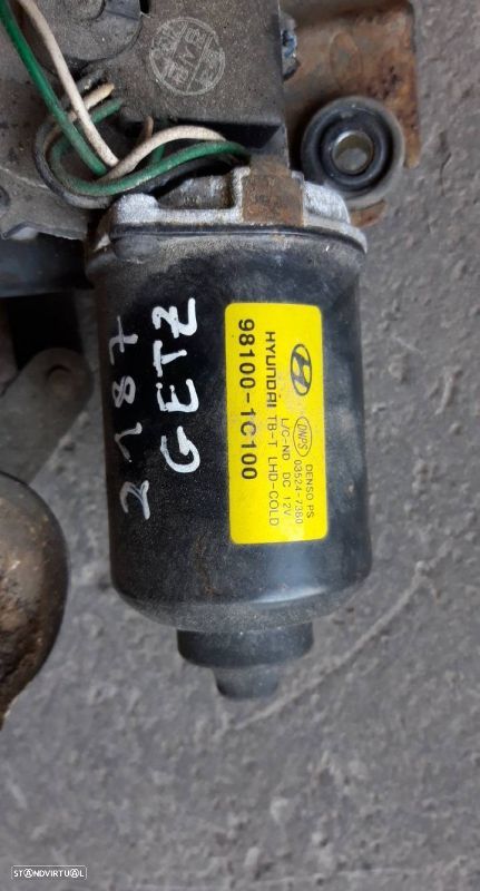 Mecanismo Limpa Para Brisas Hyundai Getz (Tb) - 1