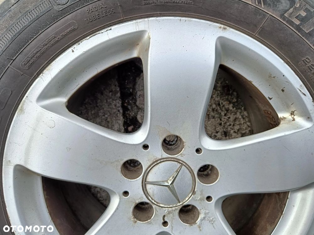 MERCEDES W211 VITO KOŁA Felgi Aluminiowe Opony letnie 5X112 16 Oryginał - 4