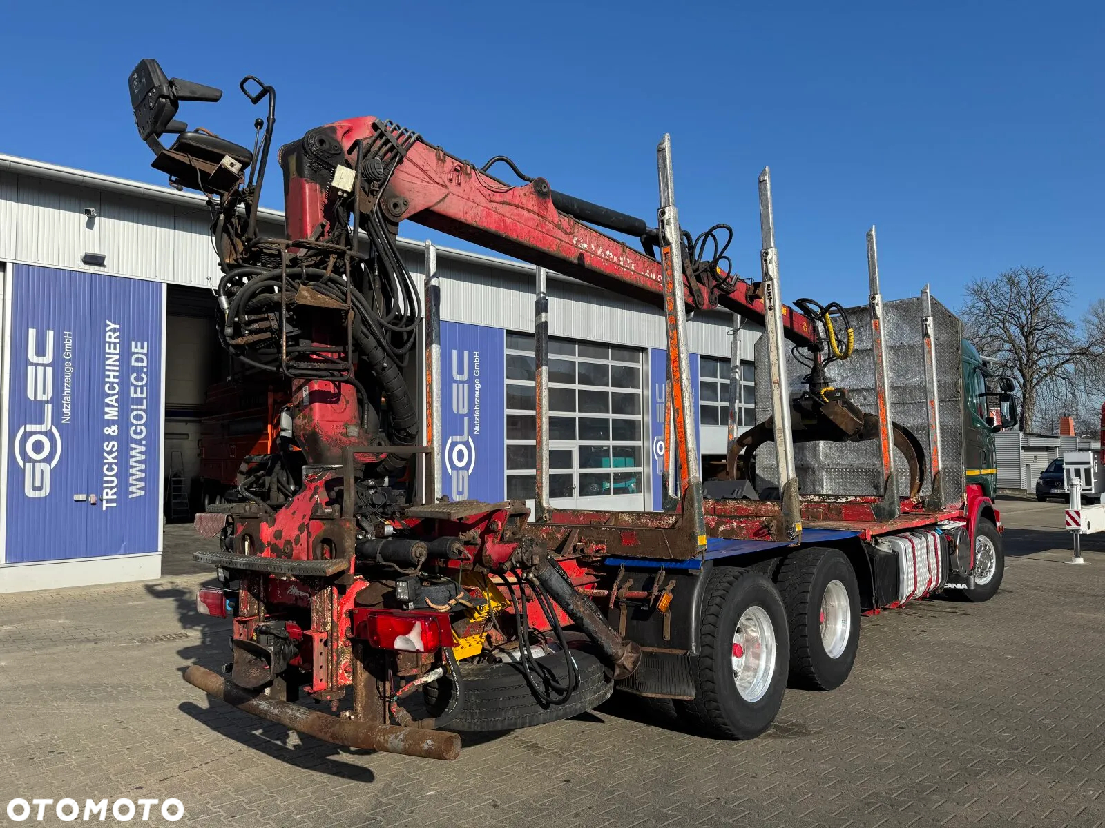 Scania R560 6x4 EURO5 POJAZD DO DREWNA HDS - 2