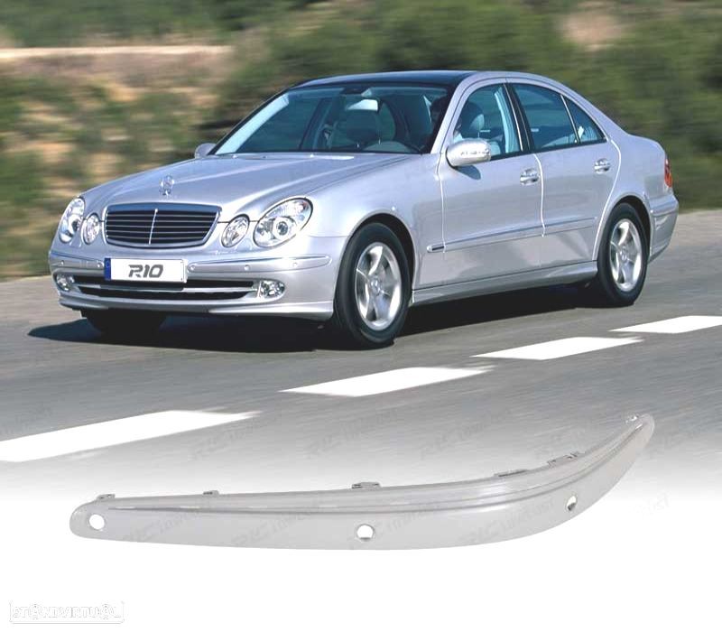 FRISO DE PÁRA-CHOQUES FRONTAL PARA MERCEDES W211 02-06 ESQUERDA PDC - 1