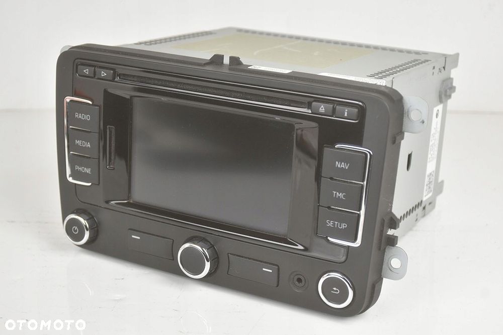 radio radioodtwarzacz * nav skoda superb 3t0035192f rns315 - 1