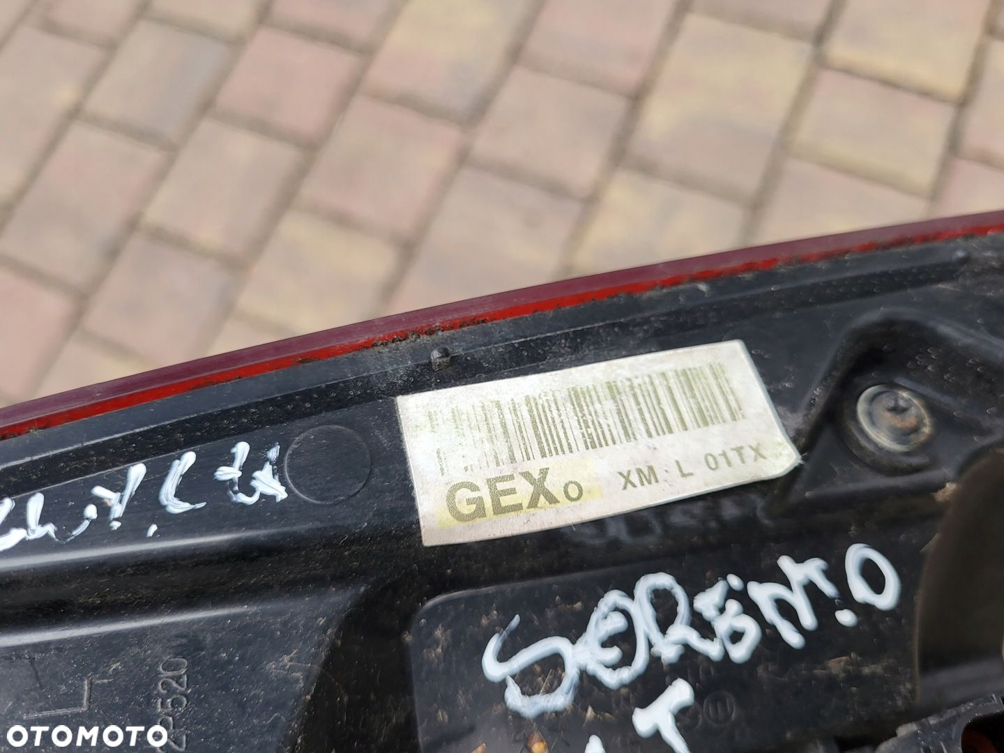 LAMPA PRAWY LEWY TYL KIA SORENTO II LIFT - 2