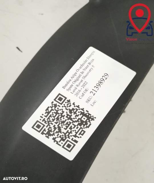 Bandou Aripa Overfender Dreapta Spate Original In Stare Buna Land Rove - 7