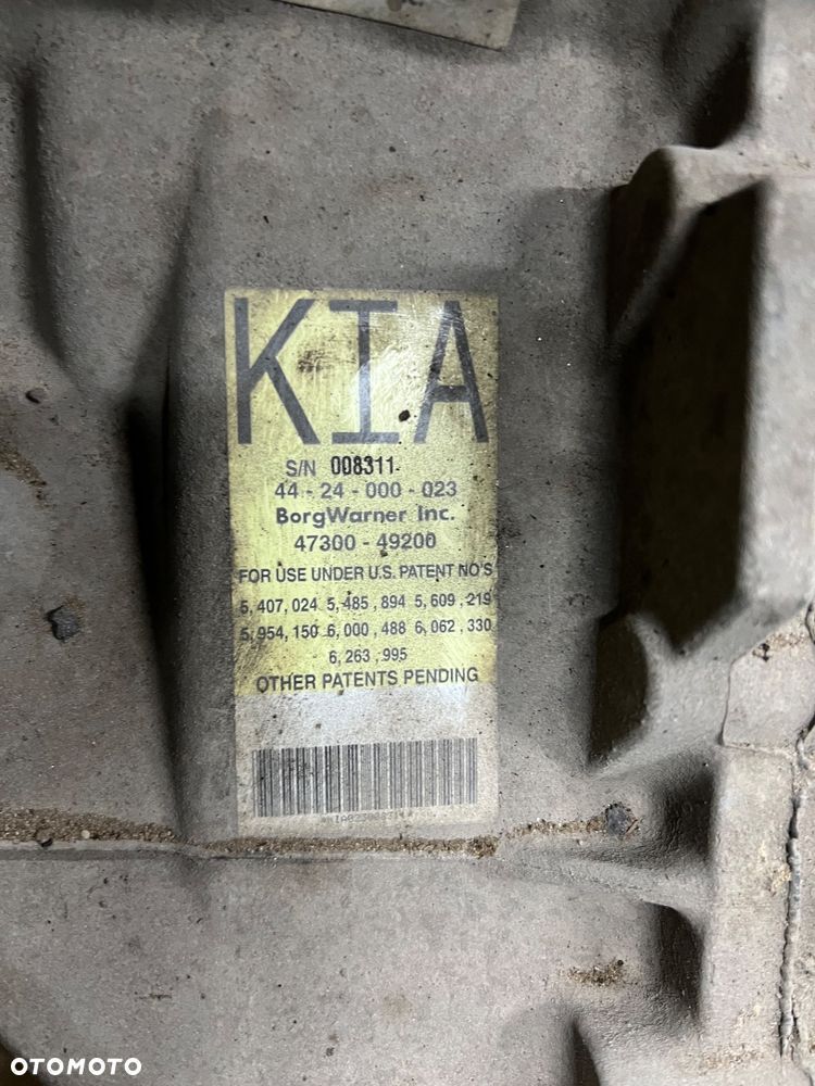 Reduktor skrzyni biegów Kia sorento 2.5crdi - 4