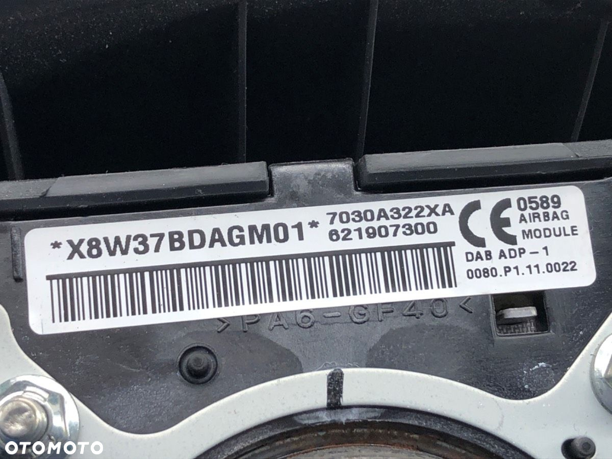KOKPIT PODUSZKI PASY KOMPLET - 1999.00 PLN - MITSUBISHI MIRAGE / SPACE STAR VI liftback (A0_A) 2012 - 11