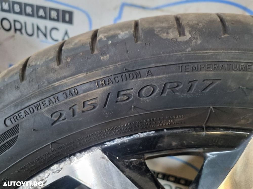 Jante aliaj Opel Crossland Facelift 2020 - 2025 (1359) R17 Cu anvelope(215/50R17) Et20 ... - 7