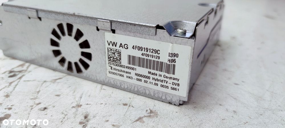 TUNER TV TELEWIZYJNY AUDI A4 A5 A6 A8 4F0919129C - 3