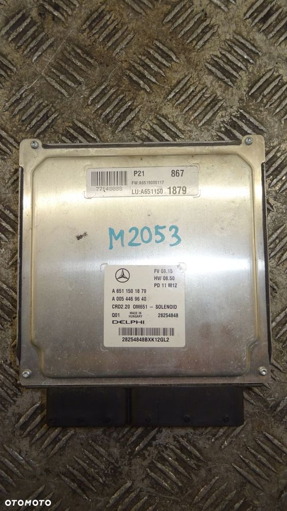 sterownik silnika mercedes-benz oe a6511501879 - 1